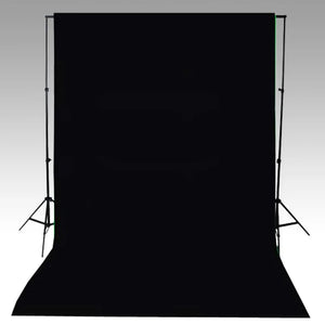 Fotostudio-Set mit Lampen und Hintergrundsystem