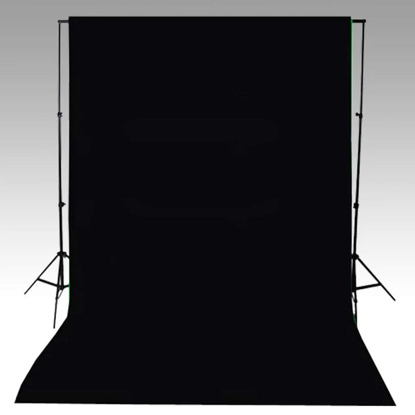 Fotostudio-Set mit Lampen und Hintergrundsystem