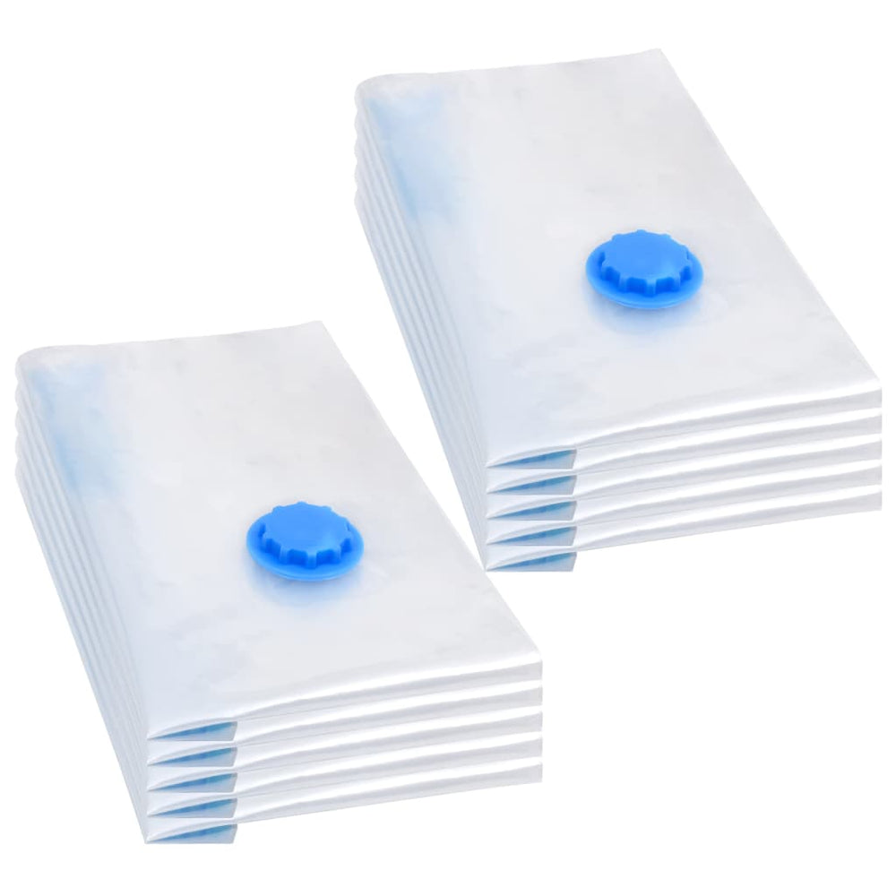 vidaXL Sacs de rangement sous vide 60x40 cm 10 pcs