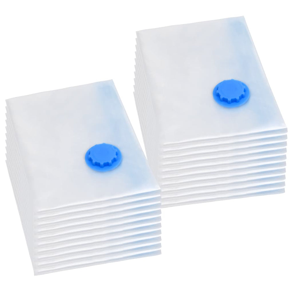 vidaXL Sacs de rangement sous vide 120x70 cm 20 pcs