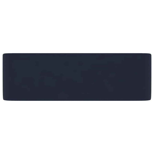 Luxus-Waschbecken Matt Dunkelblau 41x30x12 cm Keramik