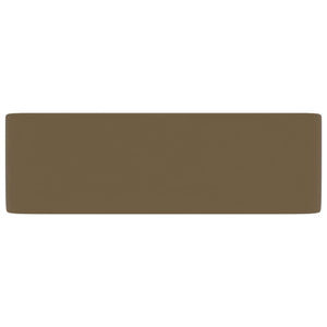 Luxus-Waschbecken Matt Creme 41x30x12 cm Keramik
