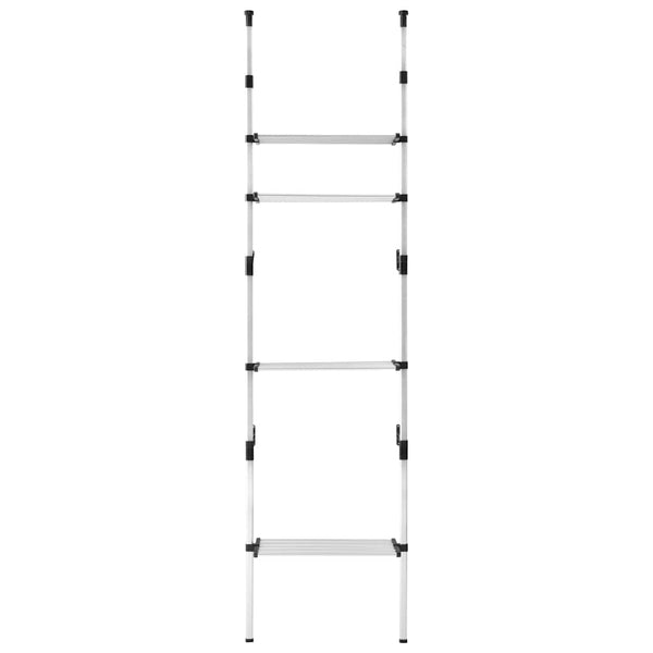Teleskop Garderobe mit Regalen