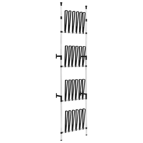 Teleskop Stiefelregal Aluminium für 12 Paar