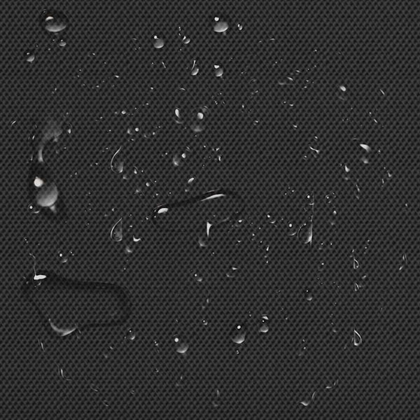 Schwarzes Würfelregal mit 6 Stoffboxen