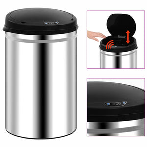 Automatischer Sensor Mülleimer Edelstahl 30L