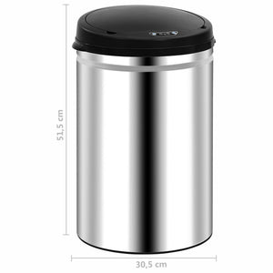 Automatischer Sensor Mülleimer Edelstahl 30L