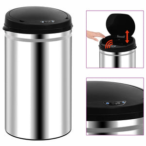 Automatischer Sensor Mülleimer – 40 L Edelstahl