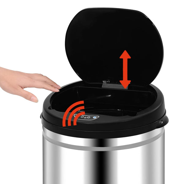 Automatischer Sensor Mülleimer – 40 L Edelstahl
