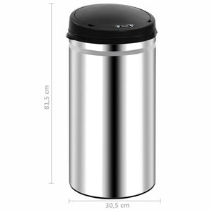 Automatischer Sensor-Mülleimer 50L Edelstahl