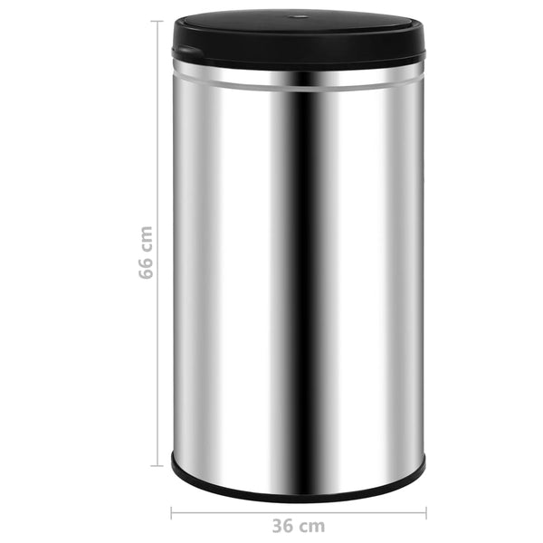 Automatischer Sensor Mülleimer 60L Edelstahl