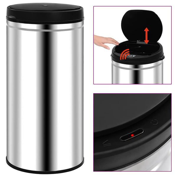Automatischer Sensor Mülleimer 70L Edelstahl