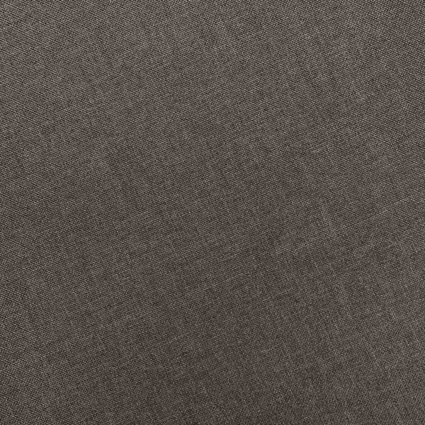Sessel mit Hocker Taupe Stoff