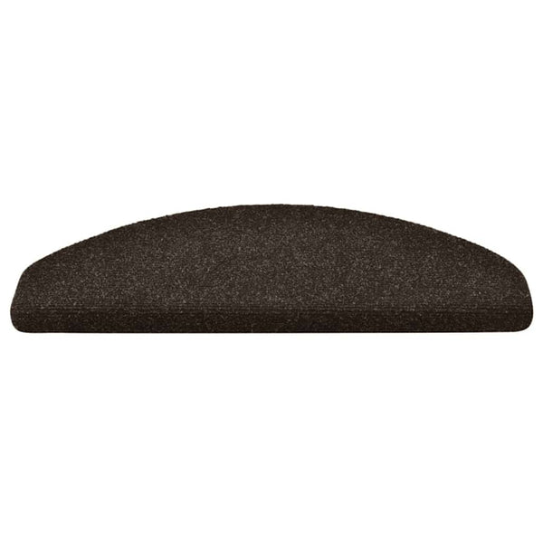 Stufenmatten Selbstklebend Dunkelbraun 15er Set