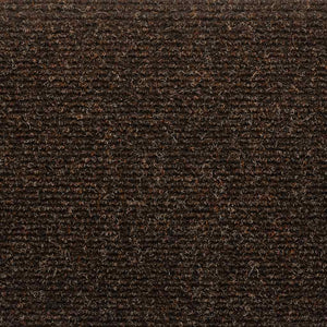 vidaXL Tapis de Marche Auto-adhésifs 15 pces 65x21x4 cm Marron Semi-circulaire Grand