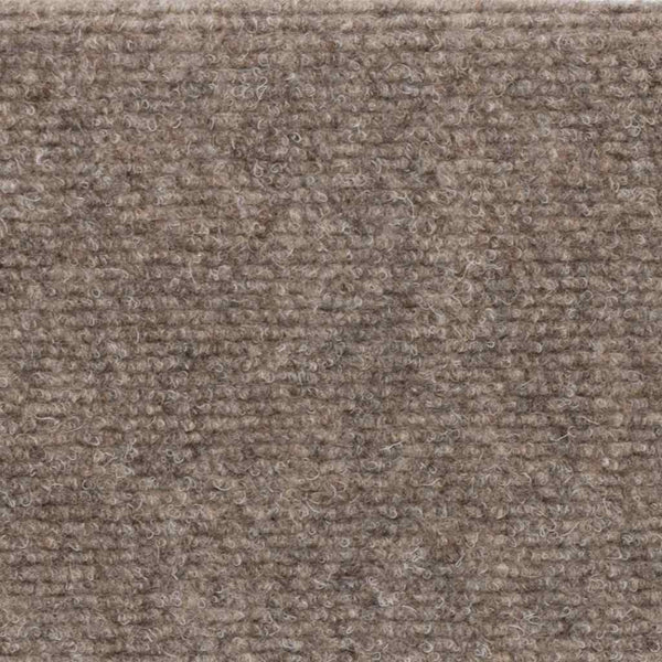 vidaXL Tapis de Marche Auto-Adhésifs 15 pcs 56x17x3 cm Beige Semi-Ronds