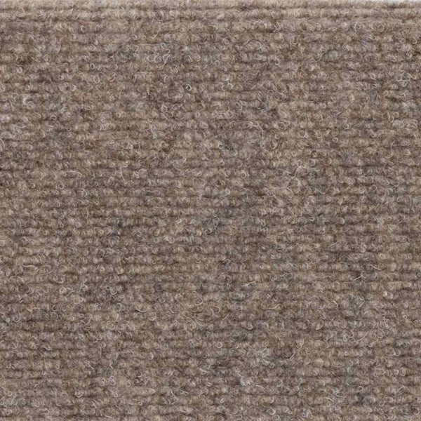 Selbstklebende Stufenmatten Beige Halbrund 15er Set