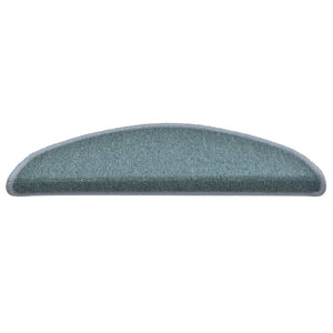 Seeblaue Stufenmatten Halbrund 15er Set