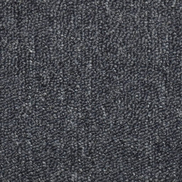 Stufenmatten Halbrund Dunkelgrau/Blau, 15er Set