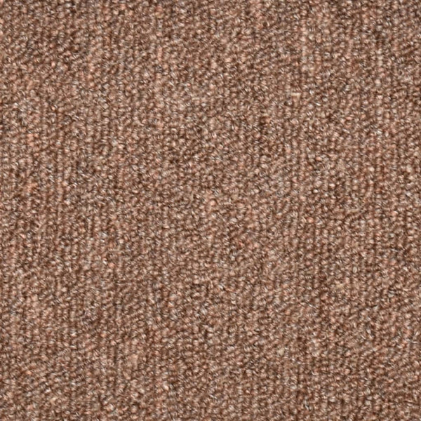 Braune Treppenmatten, 15er Set, 56x17cm