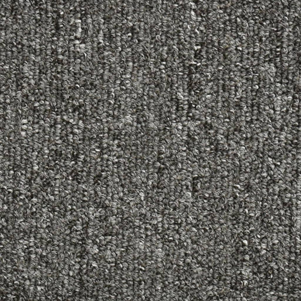 vidaXL Tapis de marche 15 pcs 56x17x3 cm Gris foncé Semi-circulaire