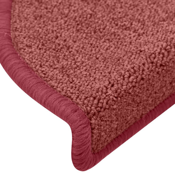 Bordeaux Stufenmatten Halbrund 65x24cm, 15er Set