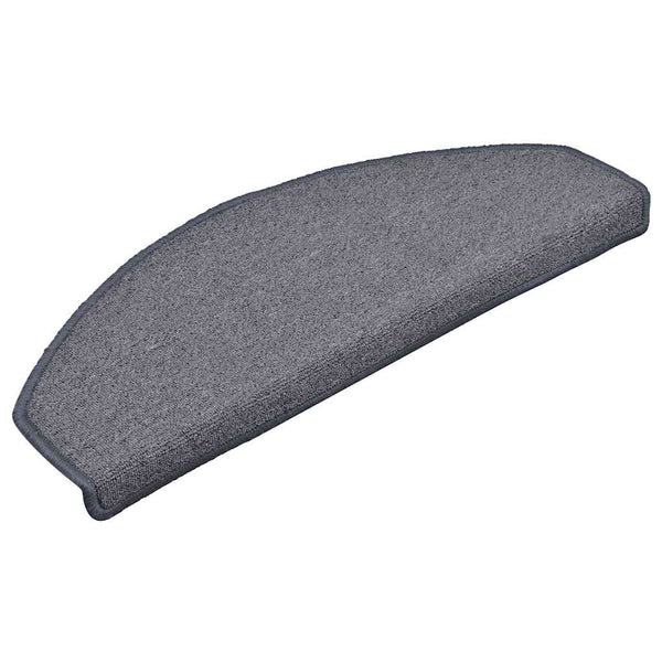Stufenmatten Halbrund Hellgrau/Blau, 15er Set