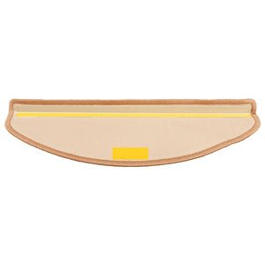 Selbstklebende Treppenmatten Beige 15er Set