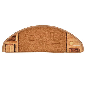Selbstklebende Treppenmatten Beige 15er Set