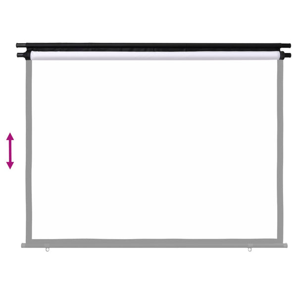 vidaXL Écran de projection 50" 4:3