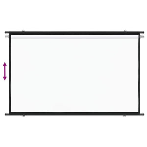 vidaXL Écran de projection 72" 16:9