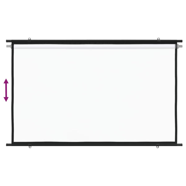 vidaXL Écran de projection 72" 16:9