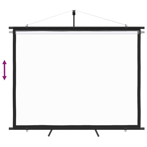 Beamer Leinwand mit Stativ 84 Zoll