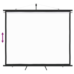 Beamer Leinwand mit Stativ 100 Zoll