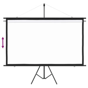 Beamer Leinwand mit Stativ 90 Zoll