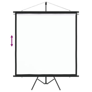 Beamer Leinwand mit Stativ 89 Zoll