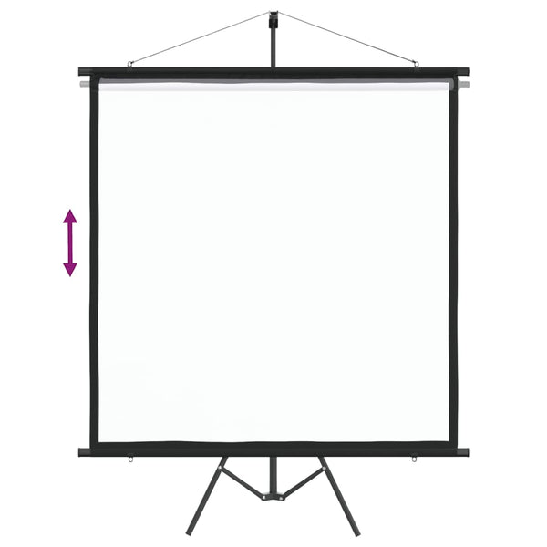 Beamer Leinwand mit Stativ 89 Zoll