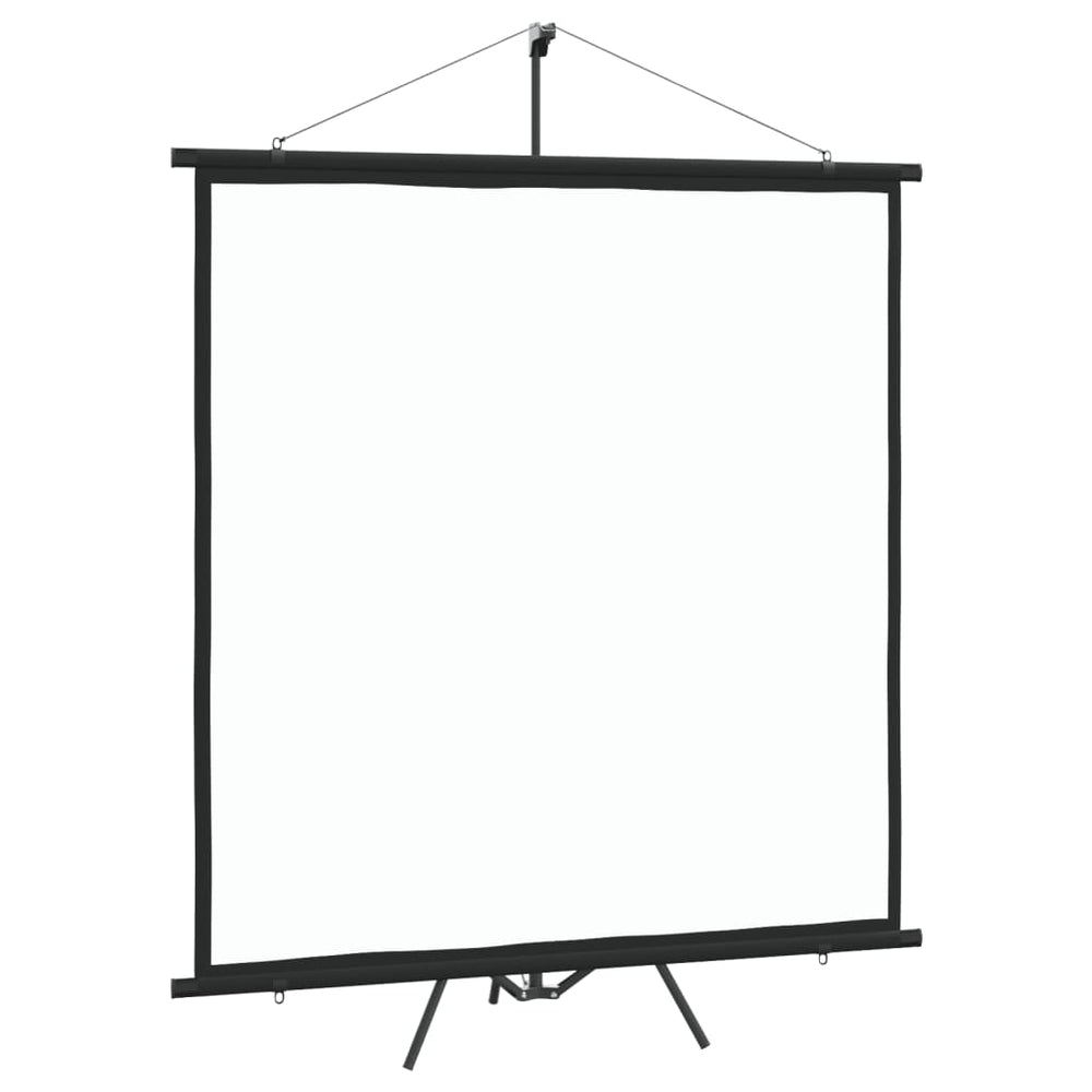 Beamer-Leinwand mit Stativ, 81 Zoll