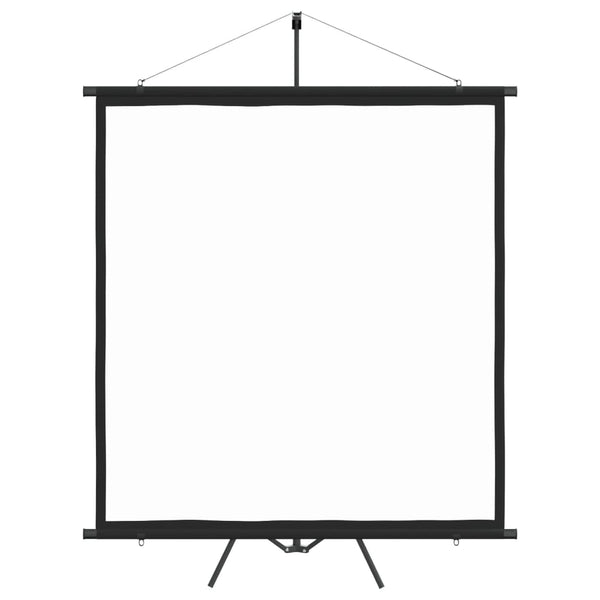 Beamer-Leinwand mit Stativ, 81 Zoll