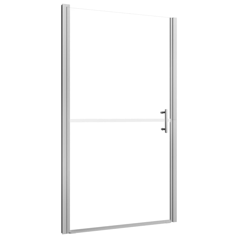vidaXL Porte de douche en verre trempé mat 100x178 cm