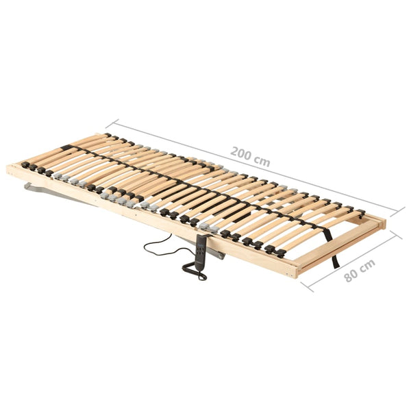 Elektrischer Lattenrost 80x200 cm, 7 Zonen