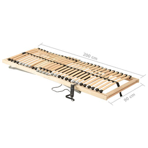 Elektrischer Lattenrost 90x200 cm, 7 Zonen