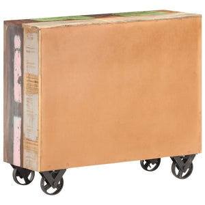 Sideboard aus massivem Altholz, 80 cm