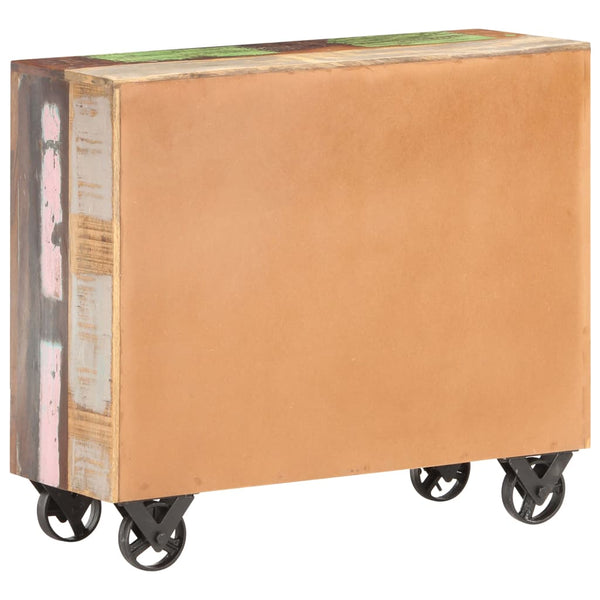 Sideboard aus massivem Altholz, 80 cm