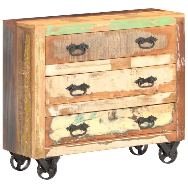 Sideboard aus massivem Altholz, 80 cm