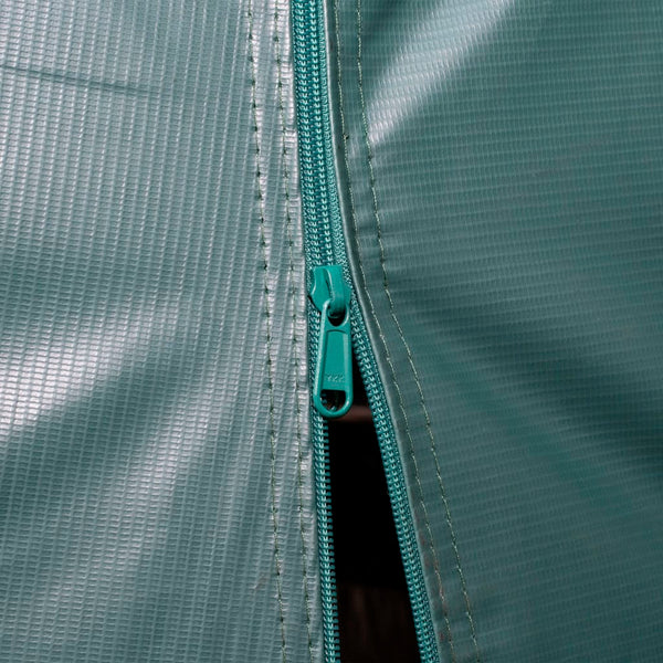 Weidezelt PVC 550 g/m² 3,3×16 m Dunkelgrün