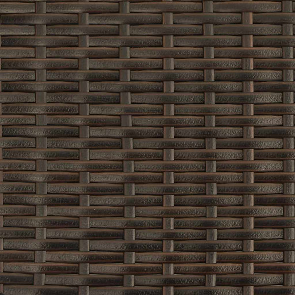 Stapelbare Gartenstühle 4 Stk. Poly Rattan Braun