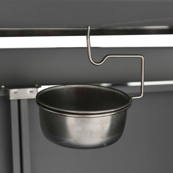 Gasgrill 4+1 Flammen Silbern Edelstahl