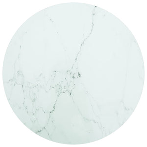 Tischplatte Hartglas Marmor Ø60cm