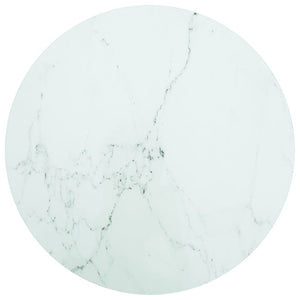 Tischplatte Hartglas Marmor Ø70cm